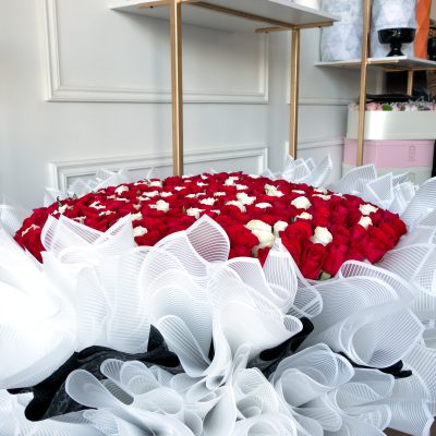 Buchi "MEDIUM GARDEN" red & white 600 - Image 3