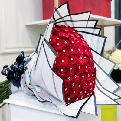 Buchi "DIAMOND BOUQUET" red 100 - Image 3