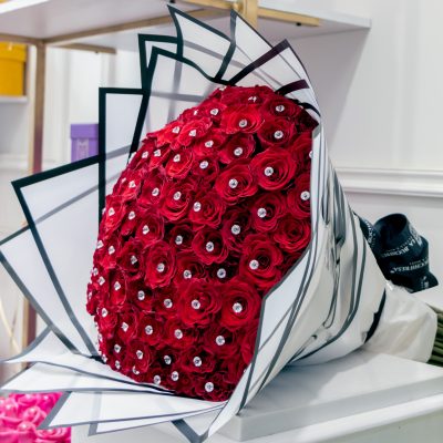 Buchi "DIAMOND BOUQUET" red 100 - Image 2