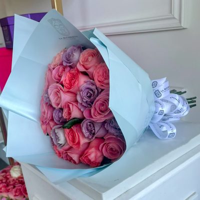 Buchi "BOUQUET" purple & coral 25 - Image 2