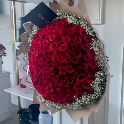 Buchi "CLOUDY BOUQUET" red 200 - Image 2