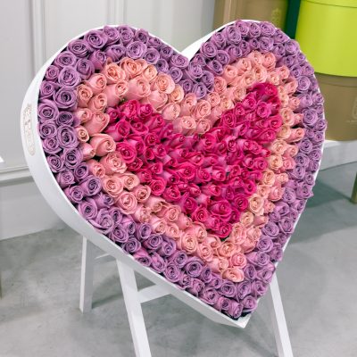 Buchi "TRIPOD HEART" pinks & purple 300 - Image 3