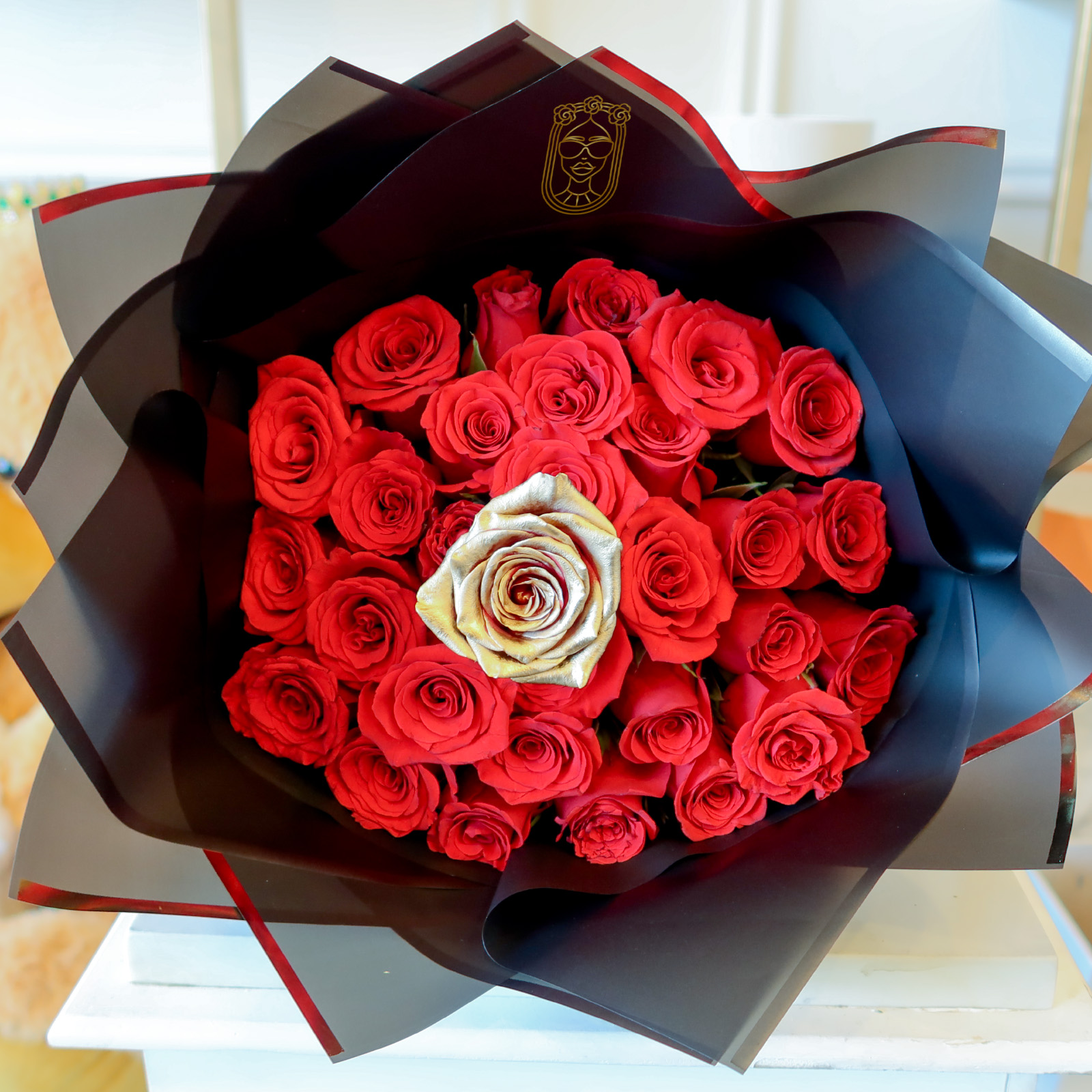 Buchi "STAR BOUQUET" red 36