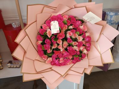 Buchi "BOUQUET" coral pink 75 - Image 3
