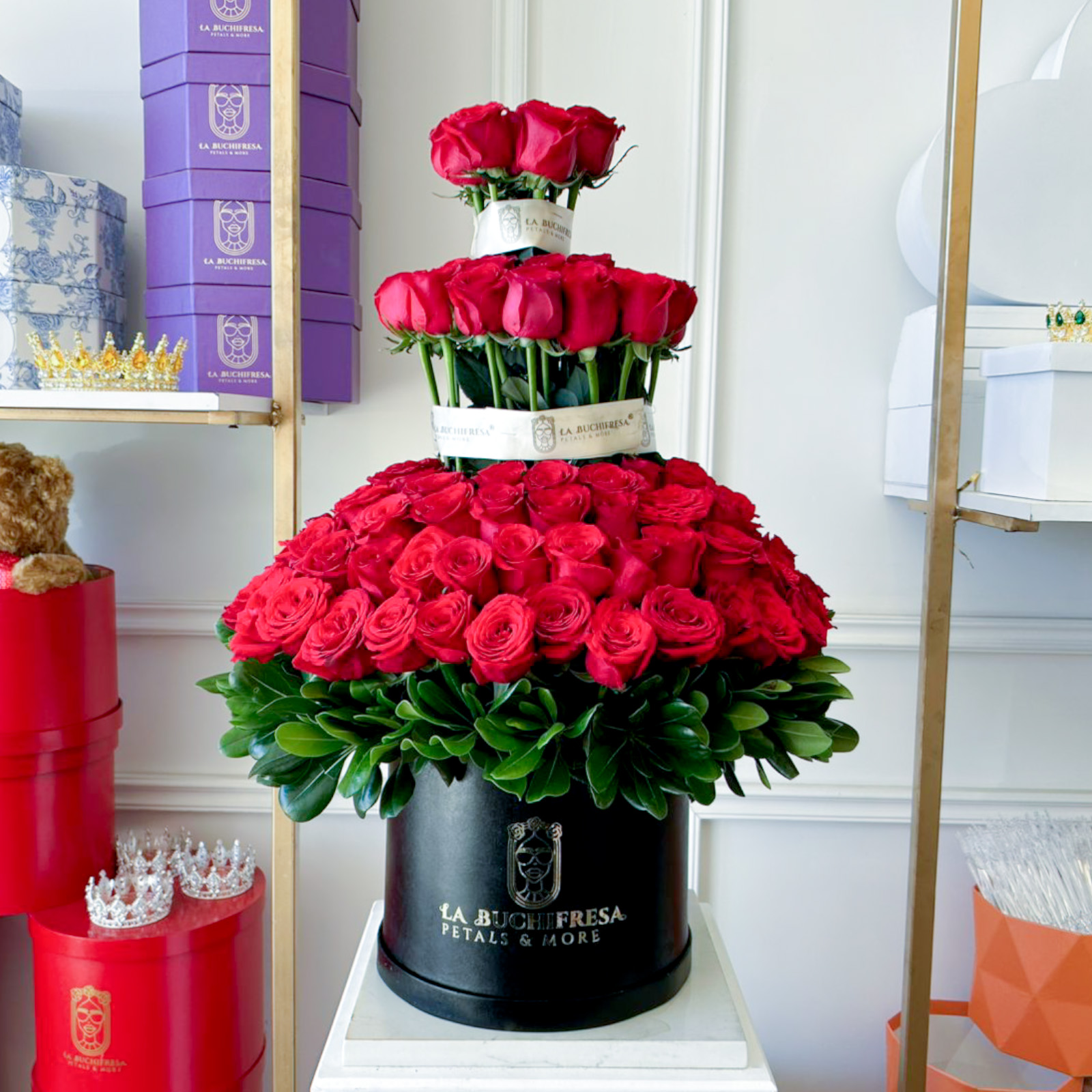 Buchi "CAKE" red 120