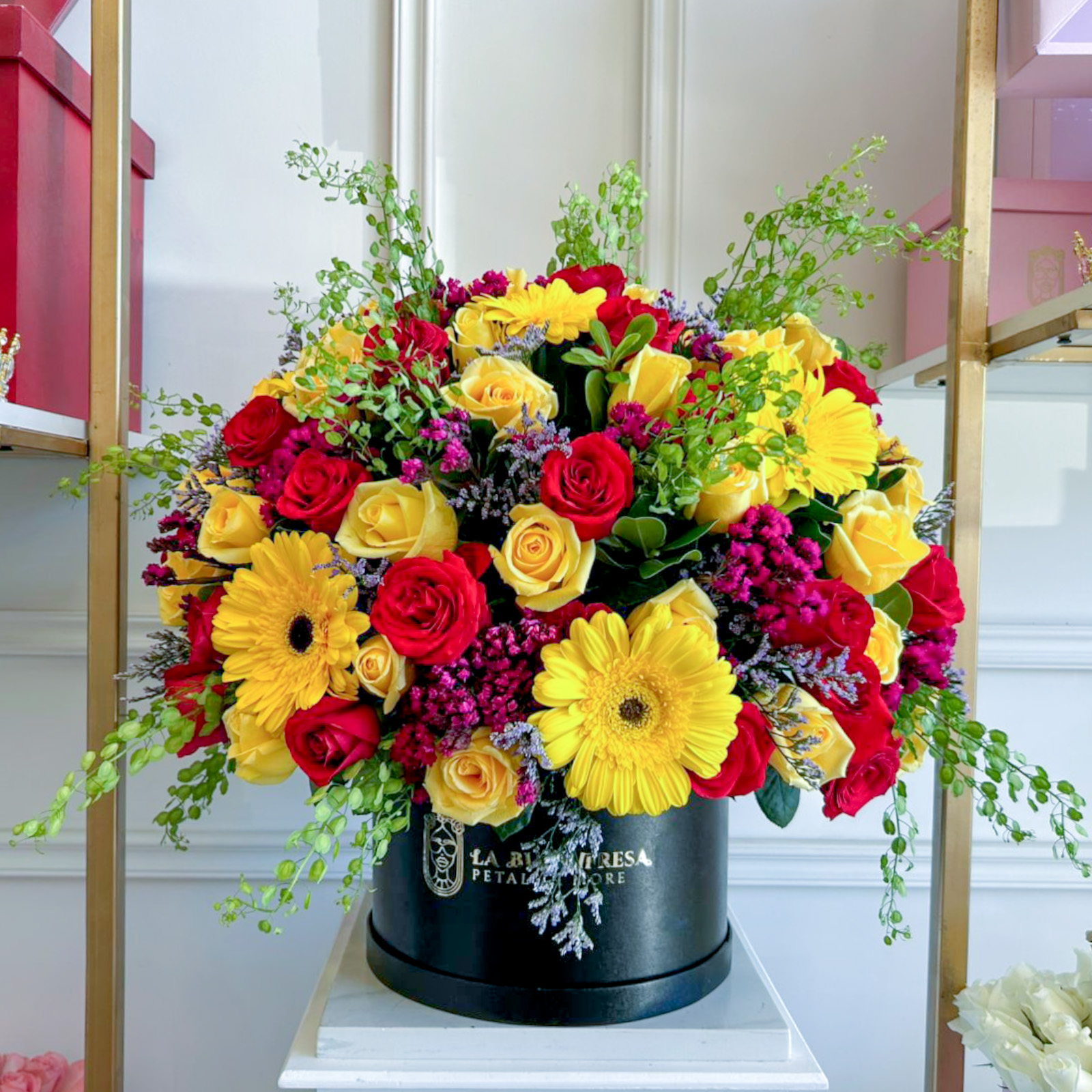 Buchi "YELLOW & RED SPHERA" 100