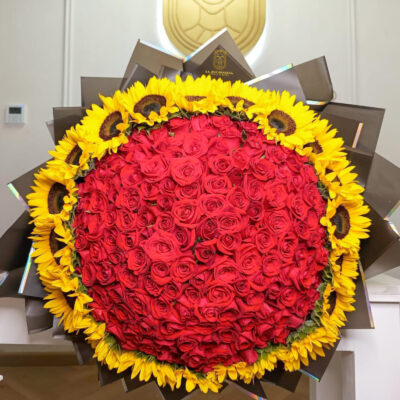 Buchi "RED SUNFLOWER BOUQUET" 250