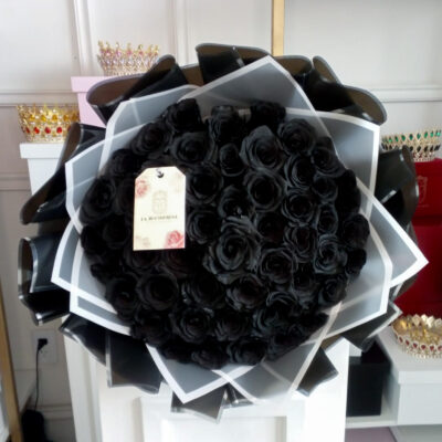 Buchi "WRAPPED BOUQUET" black 50