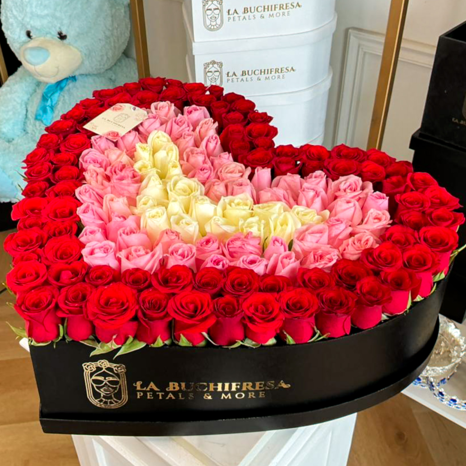 LOVE SUPREME 150 - red, pink & white