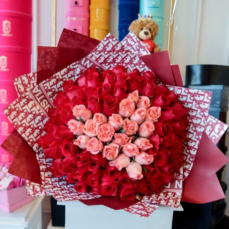 Buchi _BOUQUET PASSION_ red & pink 100