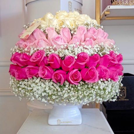 Buchi _SPHERA GYPSO ROSE_ pinks & white 100