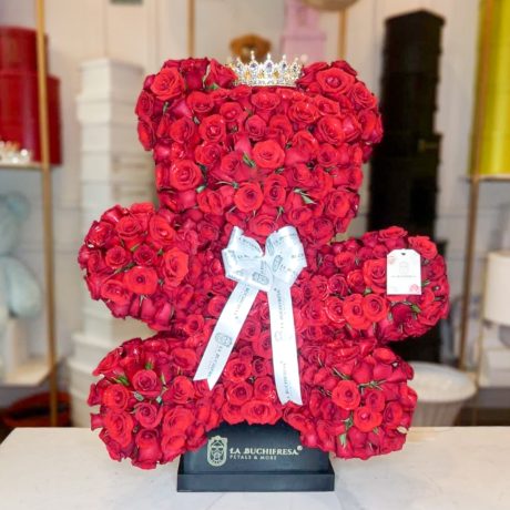 Buchi _TEDDY BEAR_ red 650