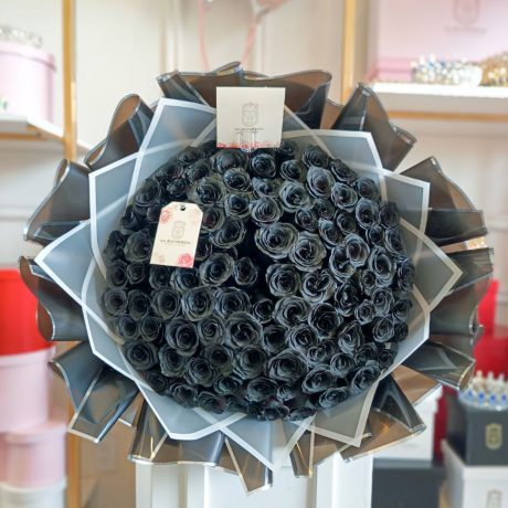 Buchi _WRAPPED BOUQUET_ black 100