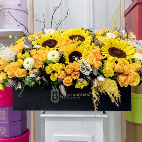Arreglo de 200 rosas amarillas premium