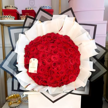 Buchi_WRAPPED BOUQUET_ red 75